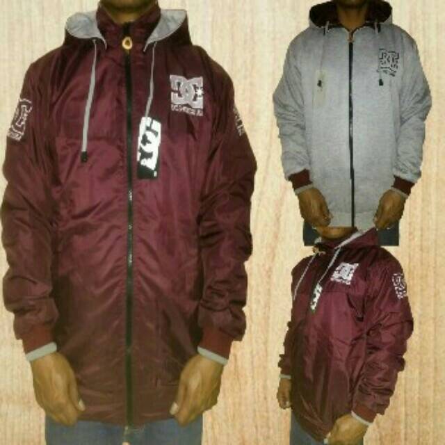 jaket bolak balik dc