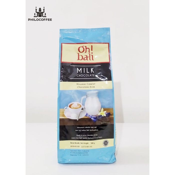 Oh Bali Milk Chocolate Drink 500g | Minuman Cokelat Susu Bubuk