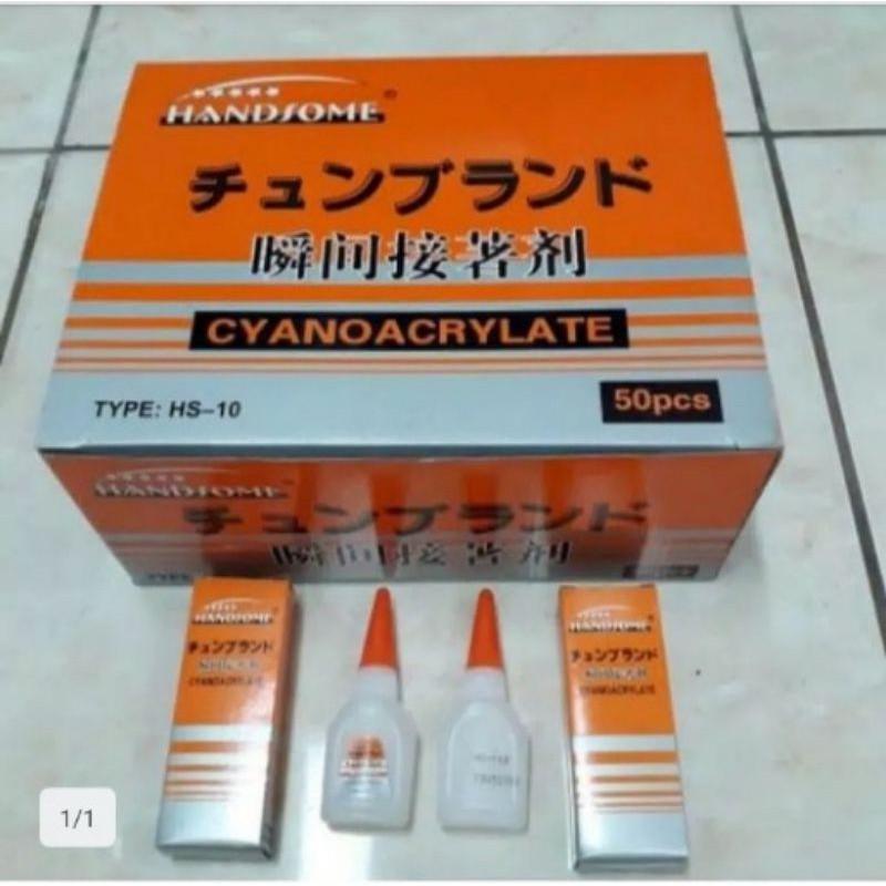 

Lem Korea / Lem Power Glue Hansom isi 50pcs