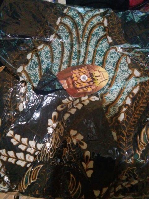 Risna Batik Jumbo Hrb089 C Kemeja Batik Pria Pendek Katun Primis Premium Besar Xxxl 3l 4l 5l