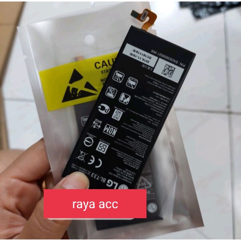 Baterai LG Q6 Q6 Plus BLT-33 BLT33 Battery Batre LG Q6plus ORI