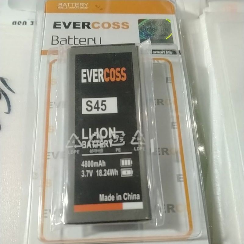 Baterai Evercoss S45 Battery Battry Evercoss S45B Original