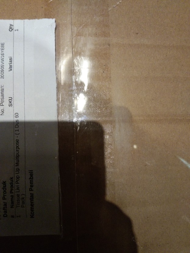 Tissue Livi Pop Up Multipurpose - ( 1 Dus 60 Pack )