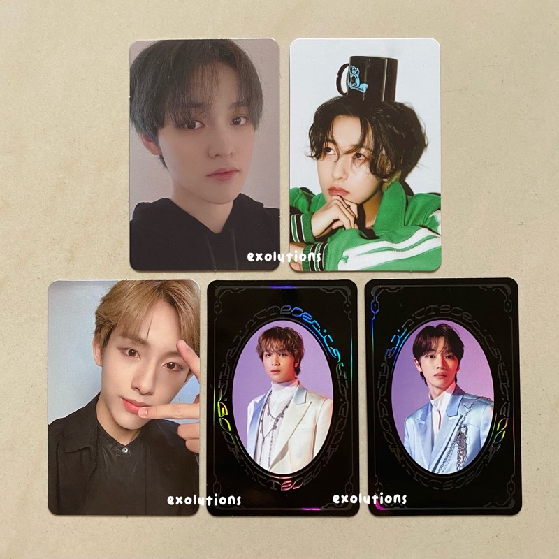 NCT Chenle Renjun Winwin Haechan Sungchan Official Photocard [BACA DESC‼️] PC Irregular Regular Reso