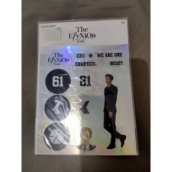 sticker deco the elyxion dot chanyeol