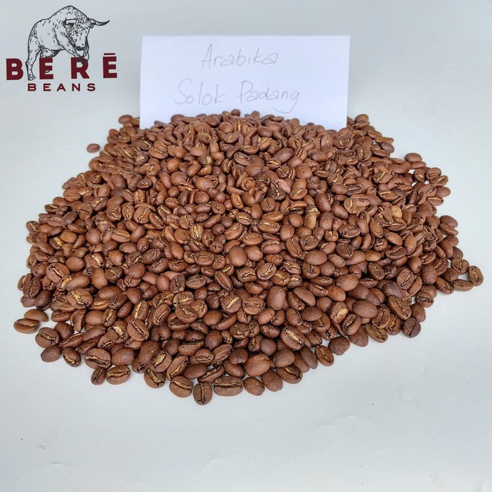 Kopi Arabika Solok Padang 200 GRAM Biji Bubuk Coffee Bean Beans