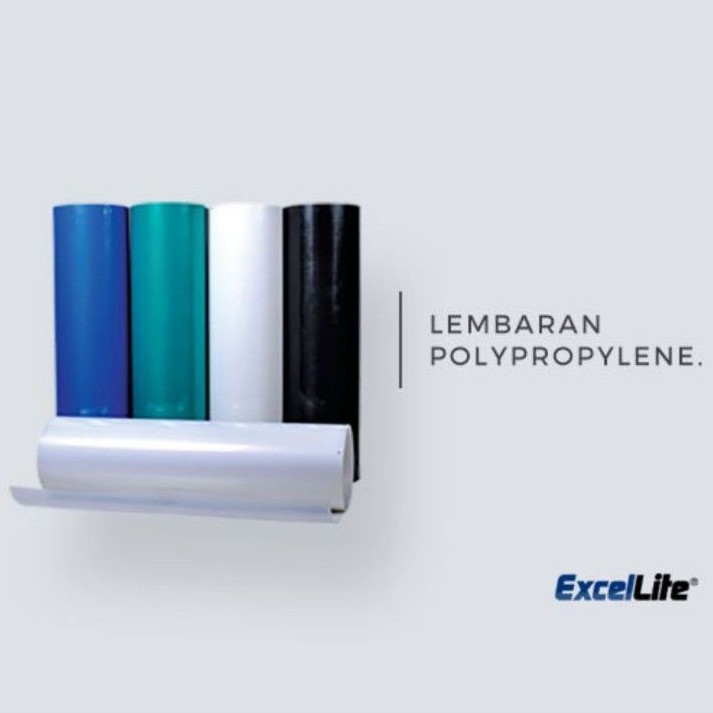 Plastik penutup pagar polos Excellite 0.8 mm