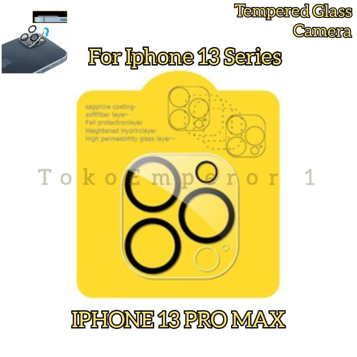 IPHONE 13 IPHONE 13 MINI IPHONE 13 PRO IPHONE 13 PRO MAX TEMPERED GLASS CAMERA LENS PROTECTOR GROSIR