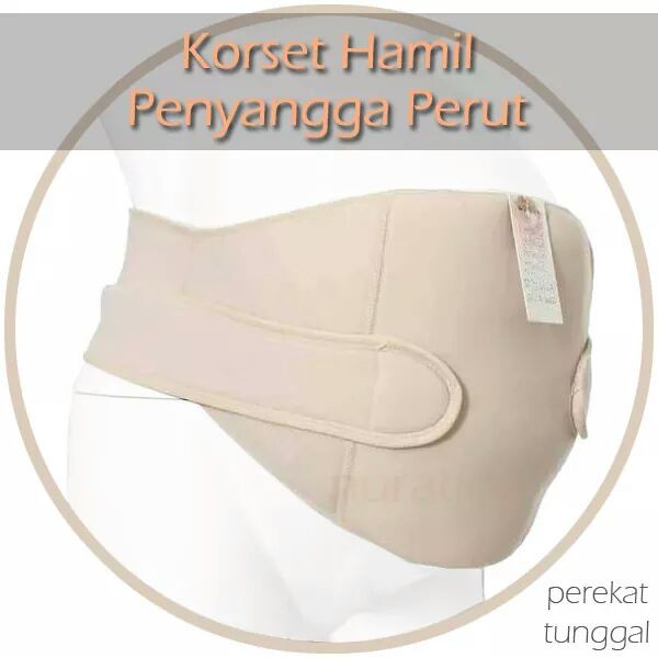 Korset Hamil Penyangga Perut Tali Tunggal/Korset Perut/Korset Hamil/Korset Tally