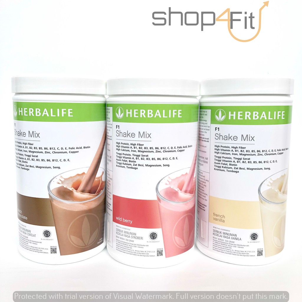 HERBALIFE F1 Nutrition Shake Mix 550g