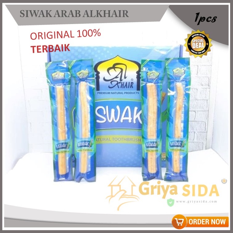 Siwak Al khair Besar Miswak Al Khair Besar harga grosir alkhair PROMO!