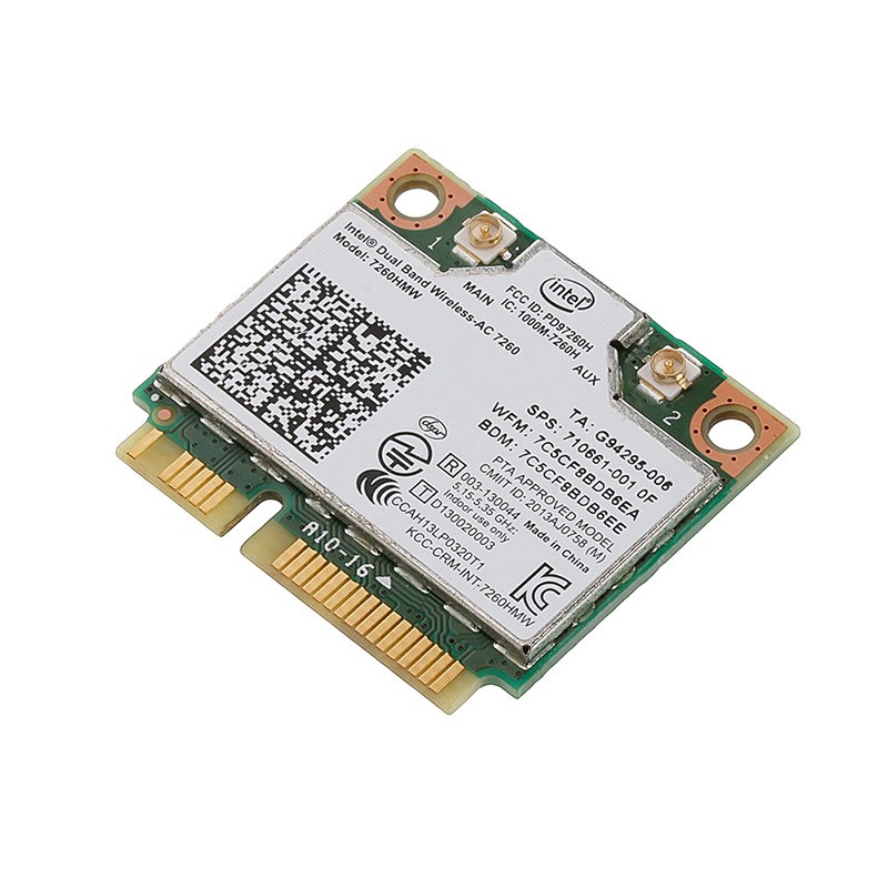 btsg Dual Band Wireless-AC 7260HMW Mini PCI-E BT4.0 Card  Intel For HP SPS 710661-001