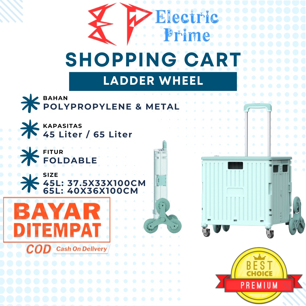 Troli Barang Pakaian Foldable Trolley Keranjang Belanja Lipat Dog Pet Stroller Cat Shopping Cart 8 Roda Kotak Box Pakaian Galon Gas Multifungsi Trailer Koper Lipat