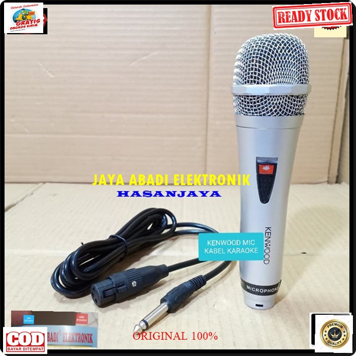 G81 KENWOOD MIC KABEL MIKROPHONE CABLE MIC KARAOKE VOCAL PROFESIONAL RAPAT MEETING MC AUDIO SOUND SYSTEM PENGERAS SUARA MIKROPHONE DYNAMIC LEGENDARY MUSIC SUARA MANTAP TERBUAT DARI BAHAN BESI PVC BISA SEGALA JENIS AUDIO LANGSUNG COLOK TANPA PAKAI BATERAI