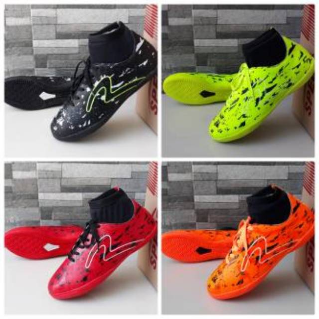 HARGA GROSiR  SEPATU PRIA OLAHRAGA SPECS FUTSAL DAN BOLA GRADE ORI