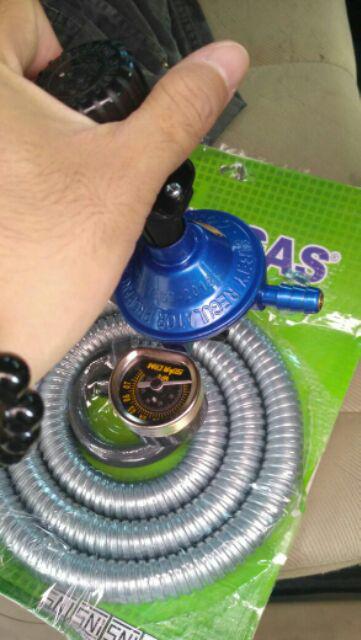 Regulator Gas Meter Tekanan Rendah Destec Com 201m Dua Sistem Pengaman Sni Original