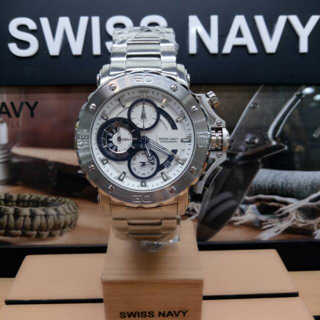 Jam tangan Pria SWISS NAVY SN-8932 ORIGINAL