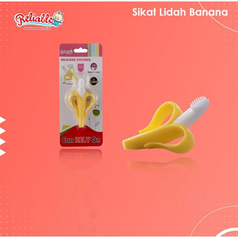 Reliable teether banana RAC8861/gigitan bayi