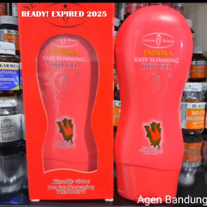 AICHUN EASY SLIMMING HOT GEL PAPRIKA 250 ml Krim Pelangsing OLES Cream