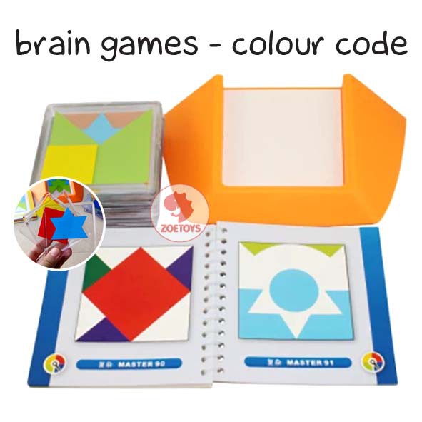 Zoetoys Brain Games - Colour Code | Cari Kado | Cari kado natal