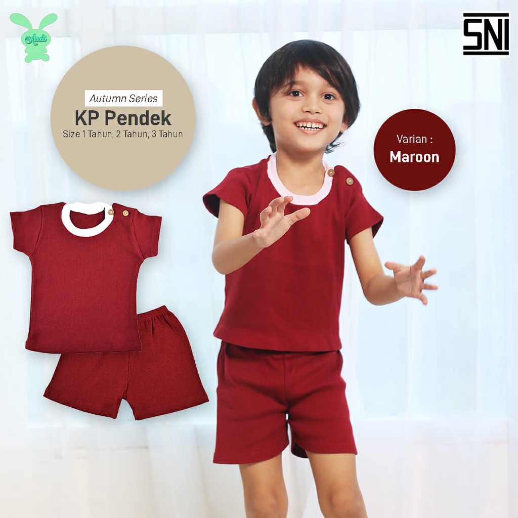 Baju Bayi Setelan Pendek Anak Aruchi Autumn Series