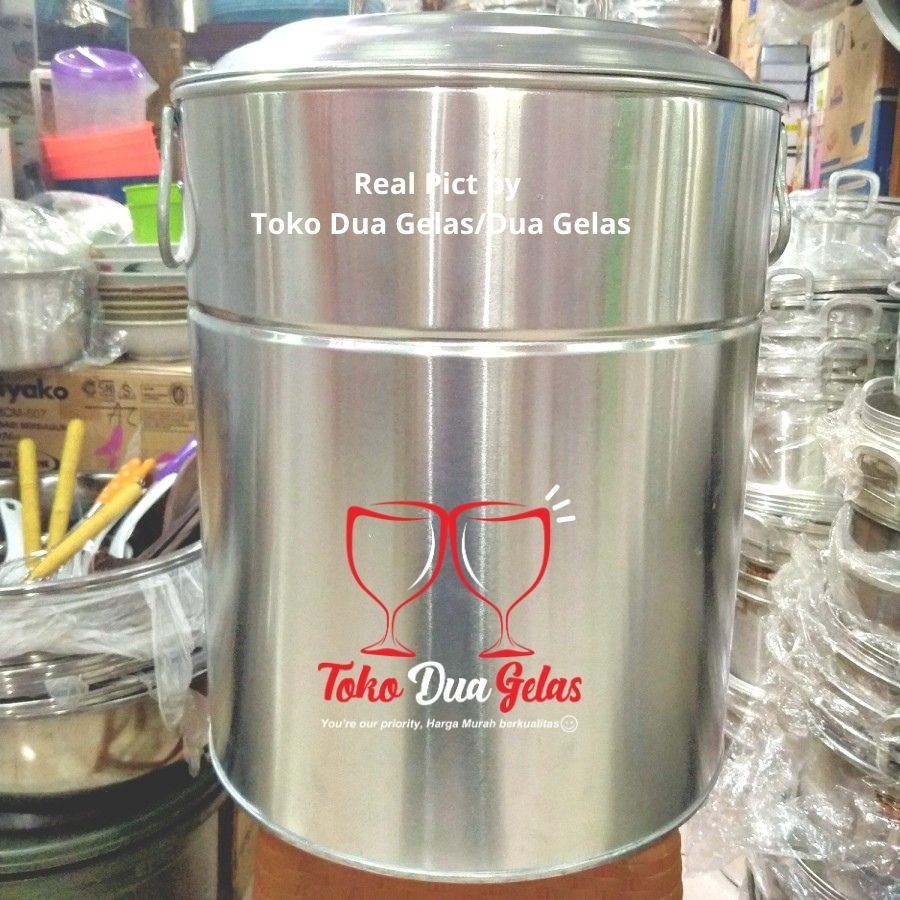 Dandang Bakso Alumunium 40 cm / Tong Bakso