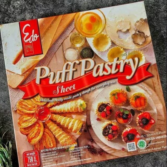 

EDO PUFF PASTRY 750GR