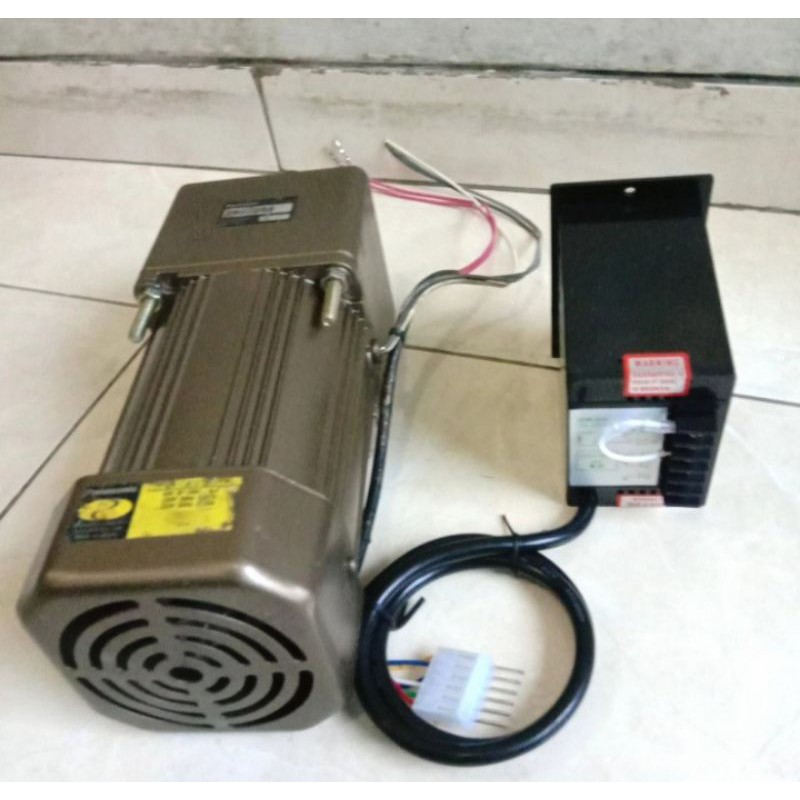 Gearbok Motor Ac 220V 60W Ratio 1 : 25 Motor + Speed Control