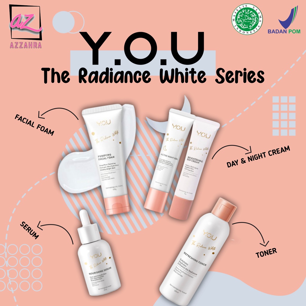 YOU The Radiance White Series ( Skincare Glowing )