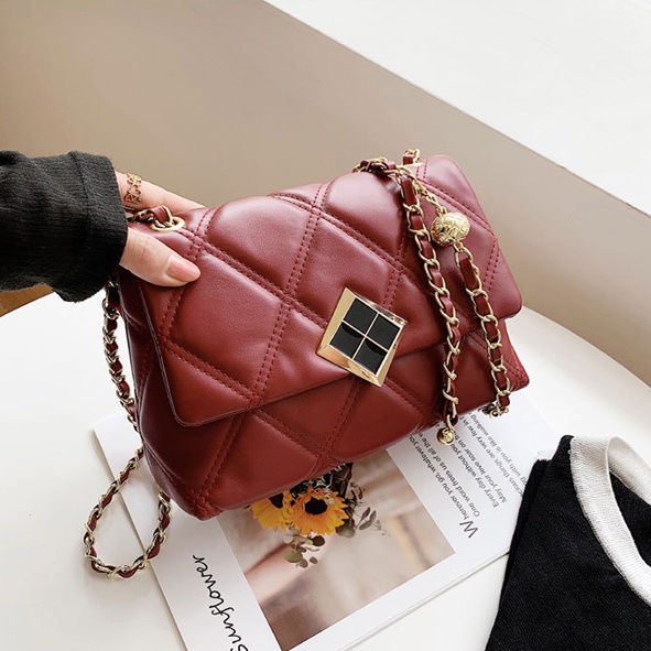 BJ43267 - BEIGE/BLACK/KHAKI/RED/YELLOW - TAS WANITA FASHION IMPORT MODIS ELEGAN TERMURAH TERLARIS TERBARU BAGSTORE JAKARTA TAS BATAM BQ3267