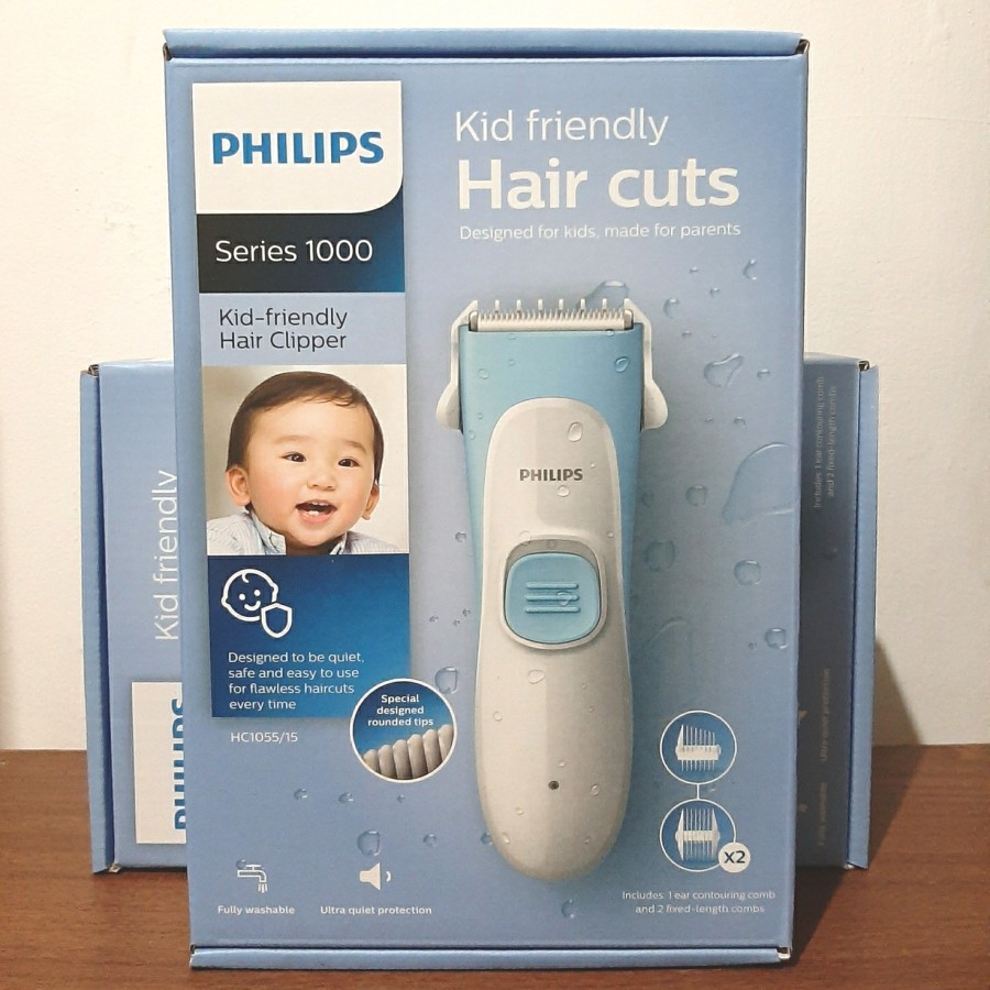 Hair Clipper Kids Friendly Philips HC1055 / Alat Cukur Anak