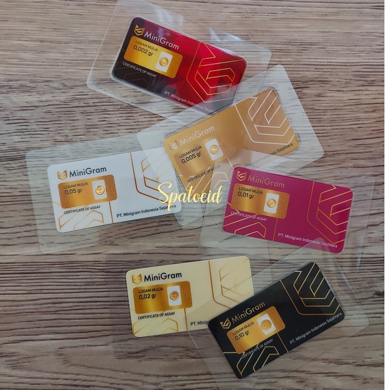 Minigram Logam Mulia Baby Gold Mini Gold 24 Karat