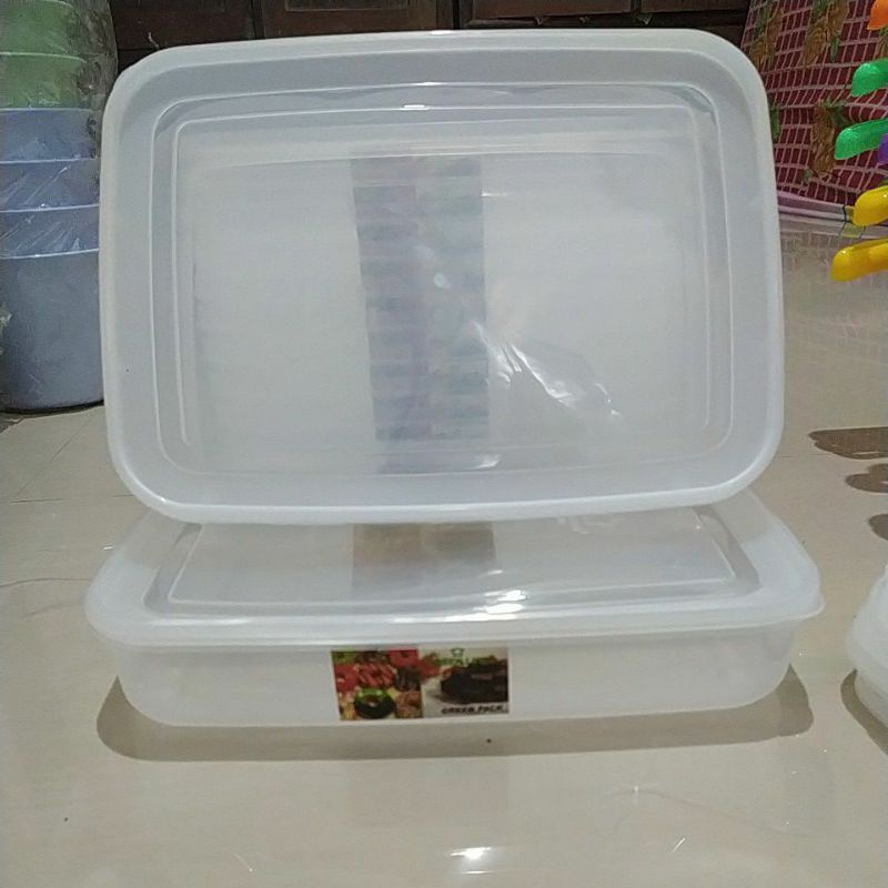 Jual Toples Beningtempat Makanfood Boxkotak Penyimpanan Makanansealwareultra Pack Green 2937