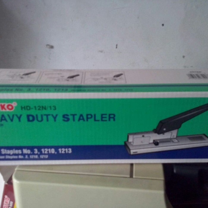 

PEREKAT-PENGIKAT- GROSIR STAPLER STAPLES HEKTER JILID BESAR 12N/13 JOYKO KENKO -PENGIKAT-PEREKAT.