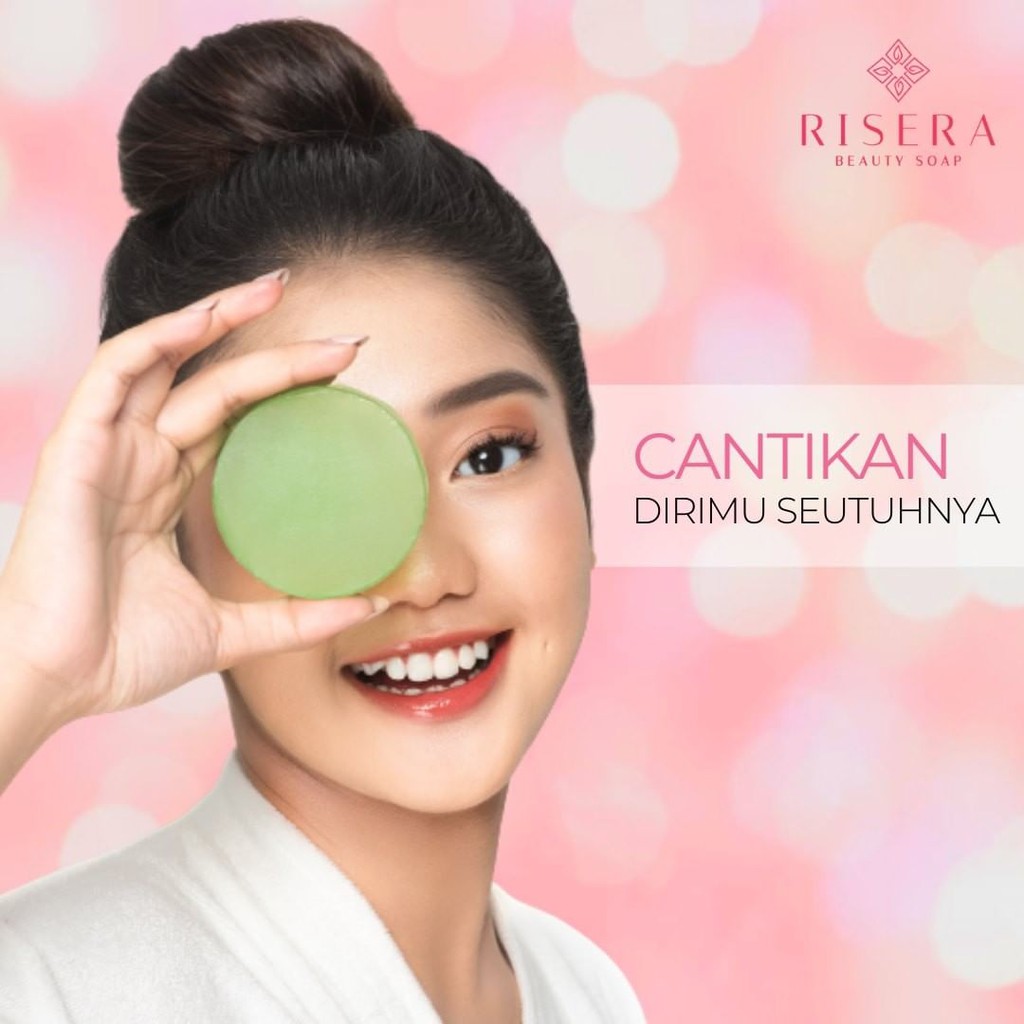 RISERA Sabun anti ketombe penumbuh rambut penghilang kutu rambut Risera Beauty Soap