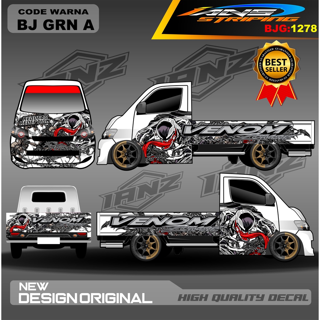 DECAL STIKER PICK UP GRANMAX CARRY L300 FULL BODY / DECAL STIKER GRANMAX FREE REQUEST / VARIASI STIKER FULL BODY / STIKER PICK UP / STICKER GRANMAX