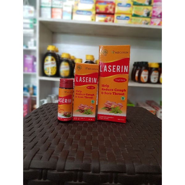 Laserin Sirup / Obat Batuk &amp; Tenggorokan