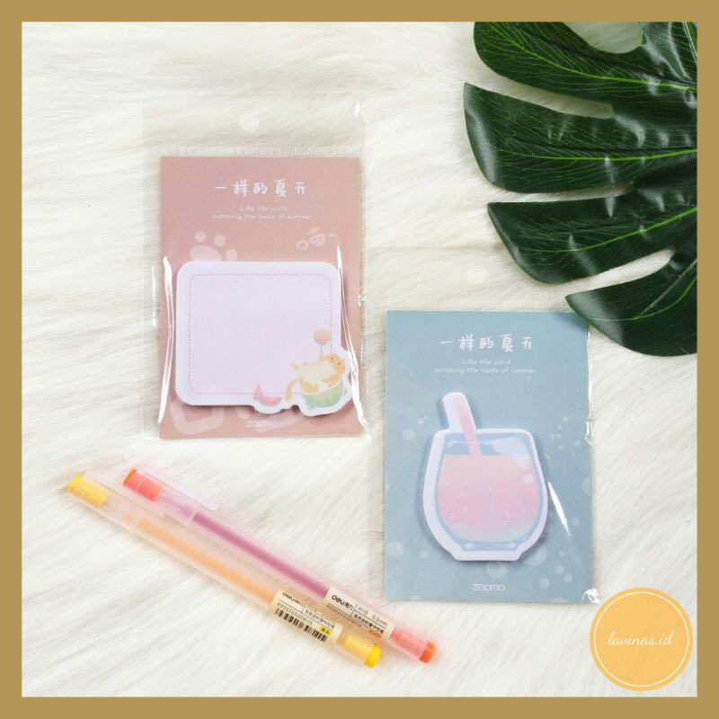 

30 lembar Memo lucu untuk scrapbook sekolah kantor