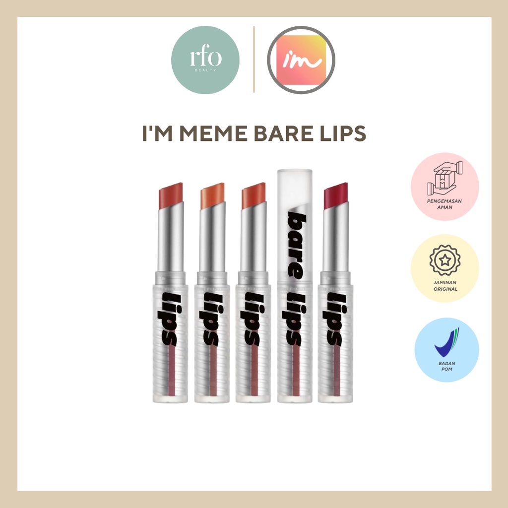 I'm Meme Bare Lips Lip Balm