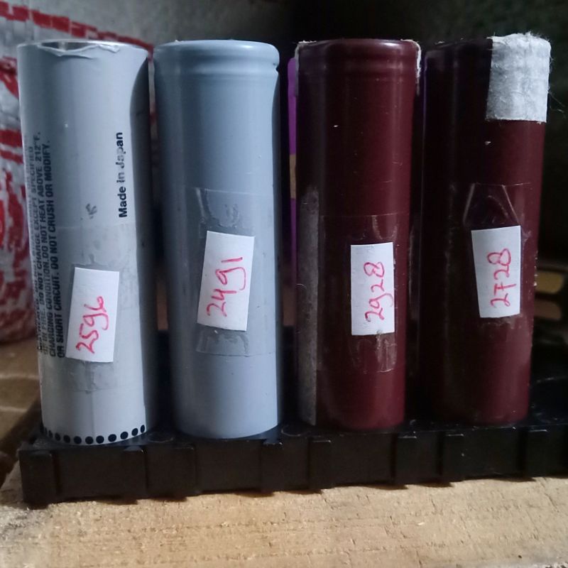 BATERAI BATRAI BATU 16650 DAN 18650 POWERBANK KIPAS ANGIN SENTER