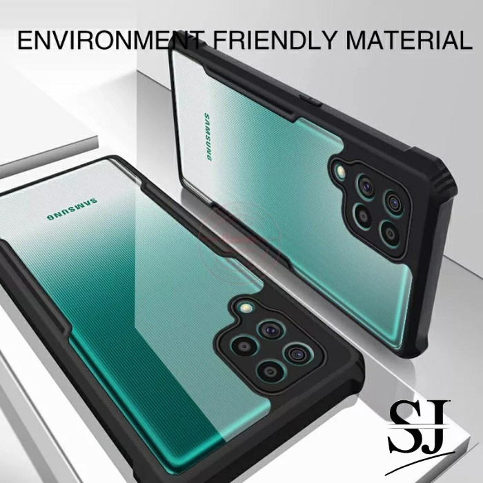 Case Samsung M33 5G Shockproof Premium Hard Casing 2022 - transparent, m33