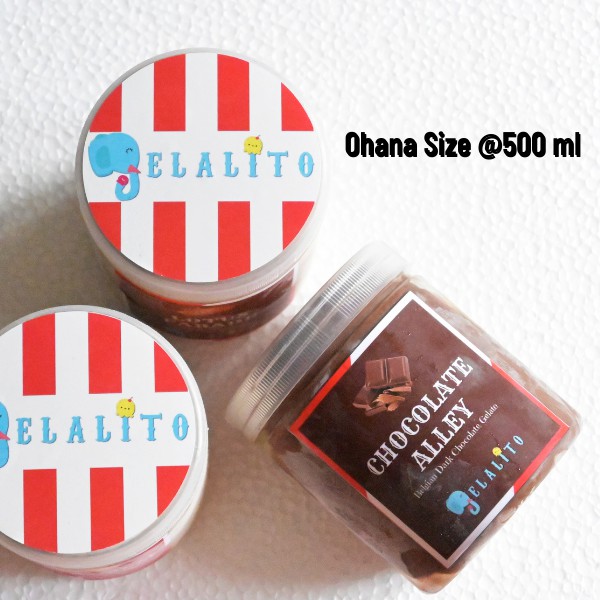 

Gelato - CHOCOLATE ALLEY (French Dark Chocolate 500 ml Gelato Ice Cream) - Gelalito - Es Krim - Dessert