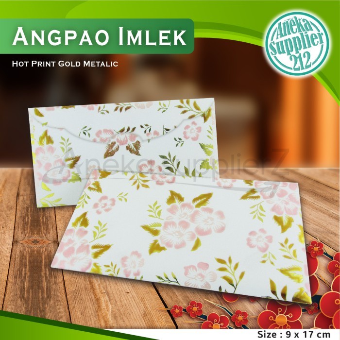 

Angpau Merah - Angpao Imlek - Amplop Imlek Summer Bloom (6 pcs)