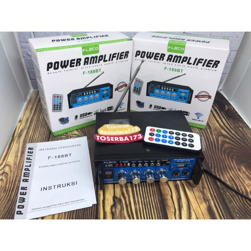 POWER AMPLIFIER BLUETOOTH F-188BT/ POWER AMPLIFIER MINI / AMPLIFIER Bluetooth / karauke