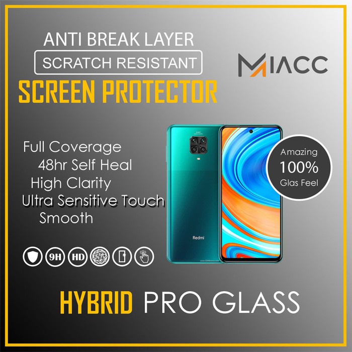 PREMIUM HYDROGEL REDMI NOTE 9 PRO ANTI GORES FULL SCREEN