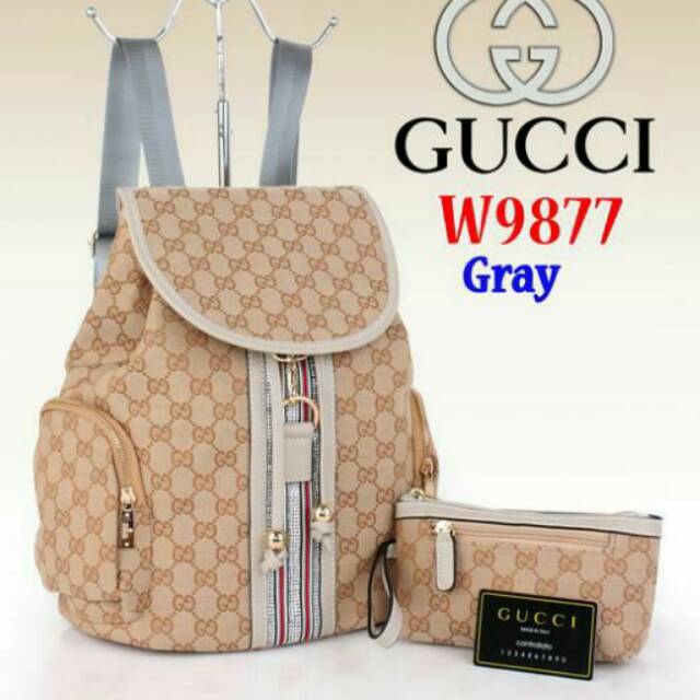 *Bag Ransel Gucci 9877*