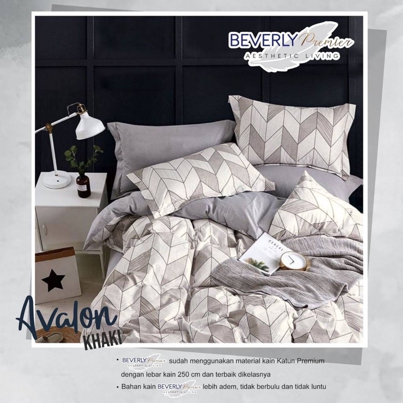 SPREI & BEDCOVER BEVERLY MOTIF AMALON