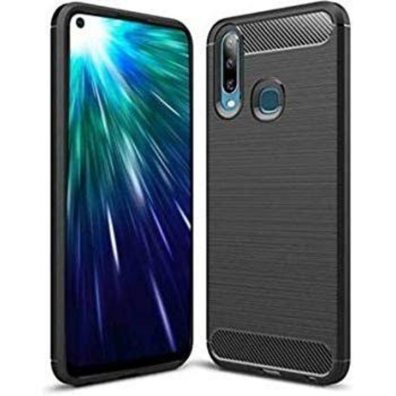 Softcase Ipaky Carbon Anti Slip Andromax A Andromax L