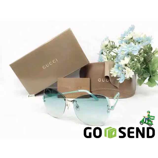 ( Spesial Sale ) Kacamata Wanita / Gucci HC118 + Box Resletting / Full Shet + Quality Premium-4