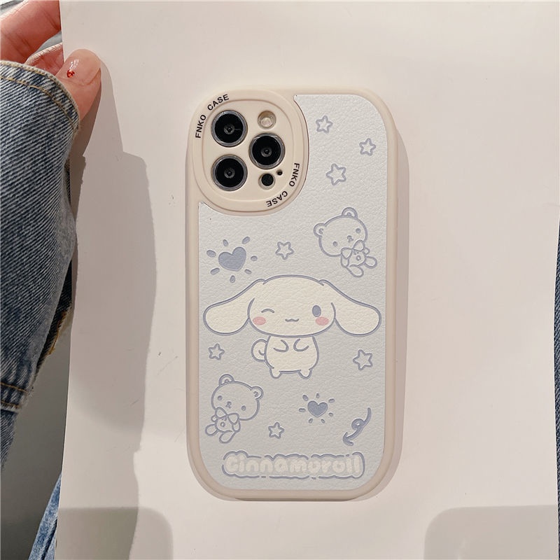 Soft Case Desain Anjing Putih Ujung Bulat Untuk IPhone 12 13 11 Pro Max X Xs Max Xr 1134